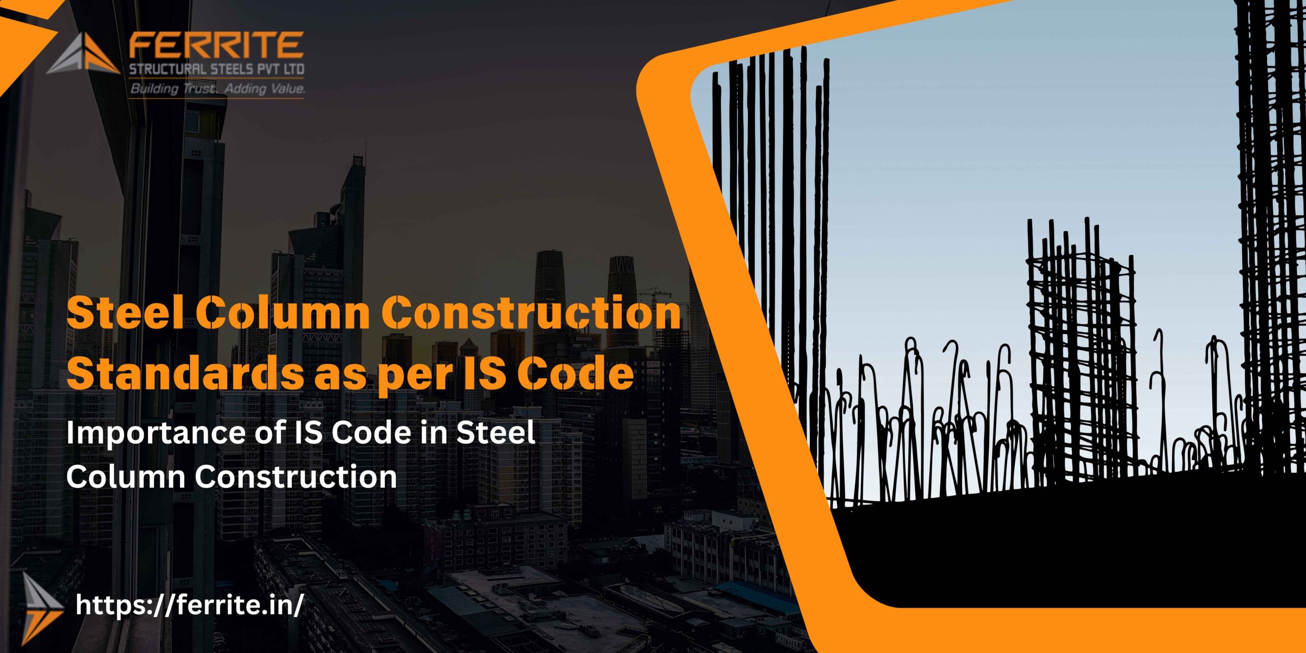 Steel Column Construction Standards as per IS Code
